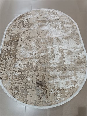 Ковер "DOLCE" (F204_BEIGE) Овал 1,6х2,2 F204_BEIGEo 1,6х2,2 - фото 12555