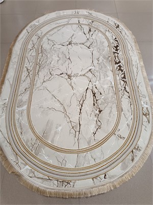 Ковер "Qum" (L443A_GOLD GOLD) Овал 1,5х2,3 L443A_GOLD GOLDo 1,5х2,3 - фото 12600
