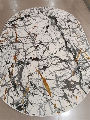 Ковер "Rich" (MZ29N_SHRNIK CREAM) Овал 2,0х2,9 uQor8kUdiSxk5ThwEU7S21 - фото 12843