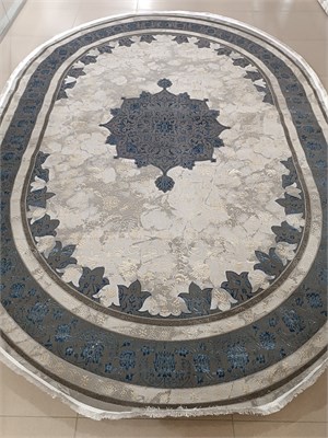 Ковер "MONALISA" (L507F_MAVI MAVI) Овал 2,5х3,5 L507F_MAVI MAVIo 2,5х3,5