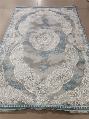 Ковер "CARINO" (0057A_BLUE BLUE) Прямой 2,0х2,9 0057A_BLUE BLUEn 2,0х2,9