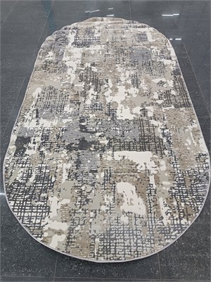 Ковер "ATLANTIS" (D737_CREAM) Овал 1,6х3,0 D737_CREAMo 1,6х3,0