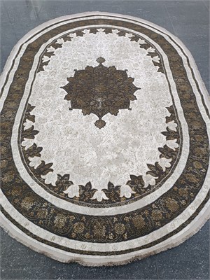 Ковер "MONALIZA" (T3423KU_C.BEIGE_HARDAL) Овал 2,0х2,9 T3423KU_C.BEIGE_HARDALo 2,0х2,9