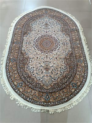 Ковер "Samarkand" (8332A_CREAM ROSE) Овал 1,5х2,3 8332A_CREAM ROSEo 1,5х2,3