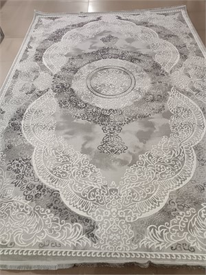 Ковер "CARINO" (0057A_GREY GREY) Прямой 2,5х3,5 0057A_GREY GREYn 2,5х3,5