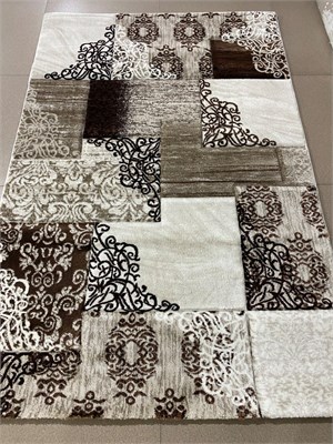 Ковер "FRUZAN" (02289A_L.BEIGE CREAM) Прямой 1,2х1,8 02289A_L.BEIGE CREAMn 1,2х1,8