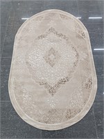 Ковер "Stella" (3021A_DARK BEIGE BEIGE) Овал 1,2х1,8 3021A_DARK BEIGE BEIGEo 1,2х1,8
