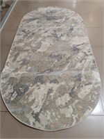 Ковер "TORNADO" (F153_BEIGE) Овал 1,5х3,0 F153_BEIGEo 1,5х3,0