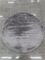 Ковер "RABBIT LUXE" (PX2001_GRAY) Овал 1,2х1,2 PX2001_GRAYo 1,2х1,2