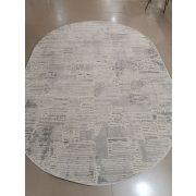 Ковер «LIMAN» (F168_CREAM GRAY) Овал 2,0х2,9