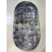 Ковер «PANDA» (BB333A_L.GREY C.BLUE) Овал 0,8х1,5