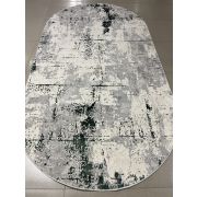 Ковер «LIMAN» (F169_CREAM D.GREEN) Овал 1,6х3,0