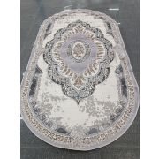 Ковер «PALERMO» (F290_GRAY GREEN) Овал 1,6х3,0