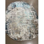 Ковер «PARADIZE» (01632A_GREY TURQUOISE) Овал 2,0х2,9