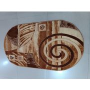 Ковер «IMPERIAL CARVING» (7923A_BROWN D BROWN) Овал 0,8х1,5